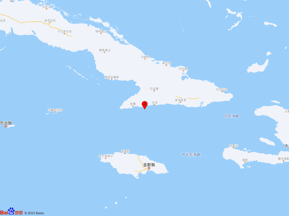 古巴地区发生5.9级地震